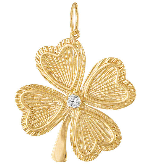 Clover Charm Necklace Clover Charm Necklace