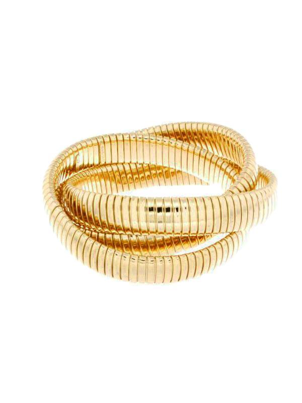 Triple Strand Bracelet_Gold