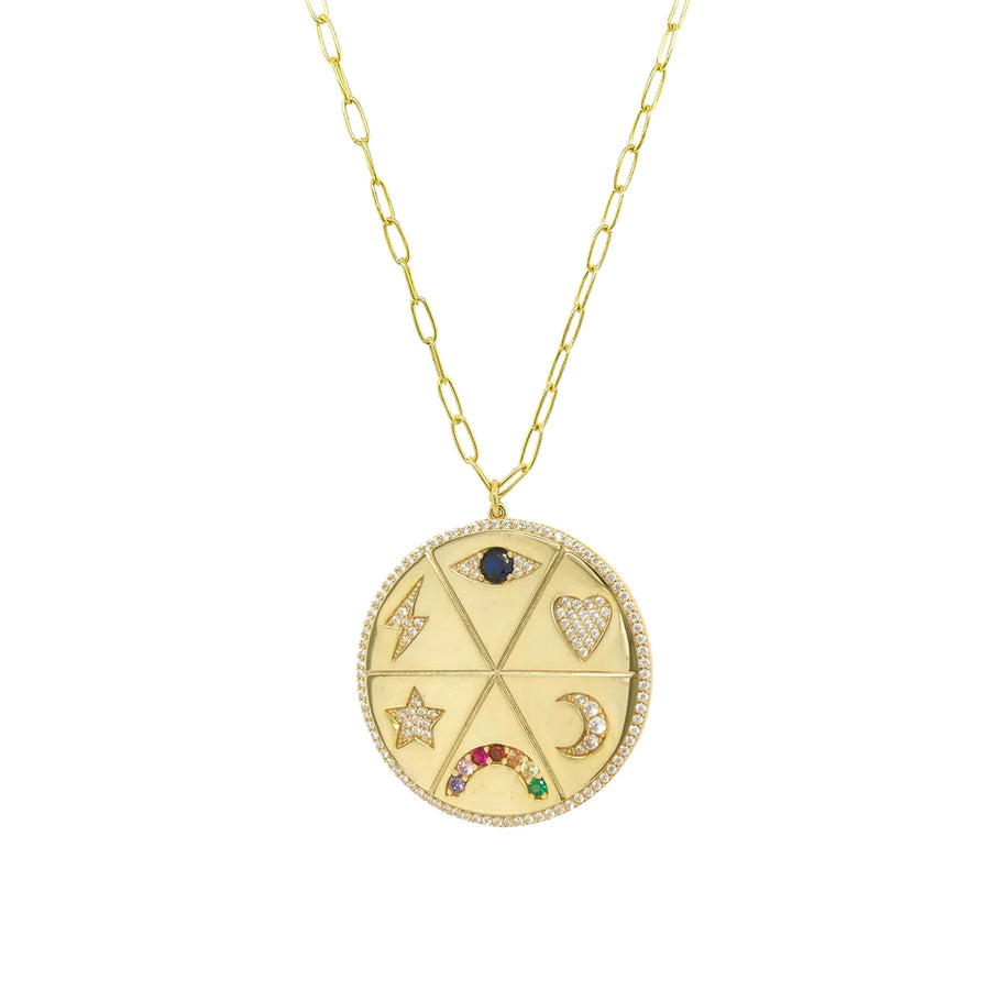 Good Luck Medallion Necklace